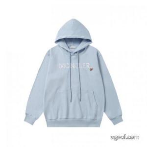 MONCLERベーシック4色刺繍連帽パーカー