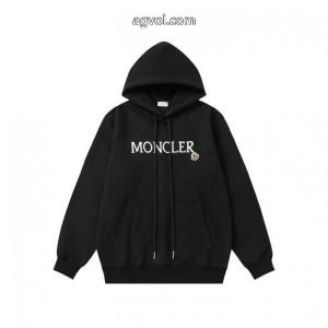 MONCLERベーシック4色刺繍連帽パーカー
