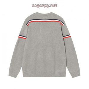 MONCLER25SS新作秋冬ヘッダー長袖セーターニット