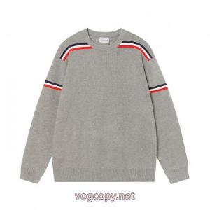 MONCLER25SS新作秋冬ヘッダー長袖セーターニット