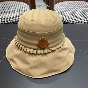 MONCLER新作リボン漁師帽子日除け帽子
