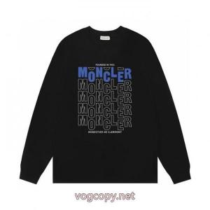 冬秋物先行発売  単品販売 オススメ商品MONCLER激安 通販 ブランド長袖Tシャツ