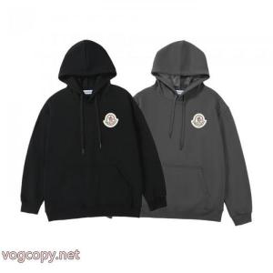 MONCLERパーカー偽物 ブランド 激安大人気 完売前に 男女共用 滑らかなレザー