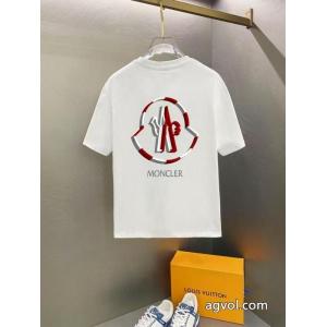 MONCLER半袖Tシャツ高品質な ファッショニスタ愛用 大注目早い者勝ちコピー ブランド 通販 安心