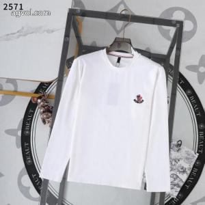 MONCLER偽物 ブランド最新作 送料込全3色 シーンで活躍する長袖Tシャツ