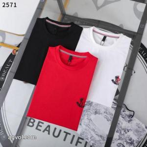 MONCLER偽物 ブランド最新作 送料込全3色 シーンで活躍する長袖Tシャツ