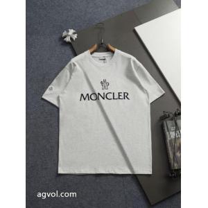 冬に最強アイテム 新作数量限定セール 高品質 人気 2026ブランド コピーMONCLER半袖Tシャツ