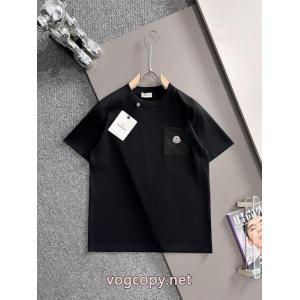 偽物 通販お洒落自在   ストリートファッション 軽量で薄手の半袖TシャツMONCLER