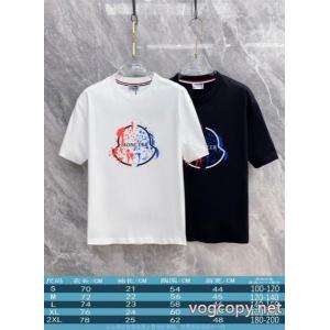 ブランド コピー 激安半袖TシャツMONCLER上品な光沢感 高品質  視線を集めて