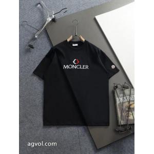 MONCLER偽物 ブランド 販売最安値挑戦中 人気セール高品質 ファッション半袖Tシャツ