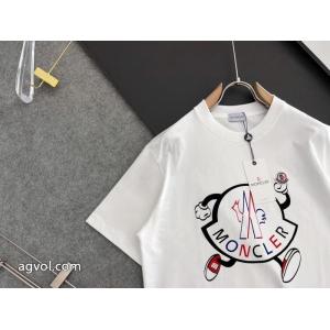 ブランド 偽物MONCLER半袖Tシャツ最高級品質 新作在庫希少 希少価値大