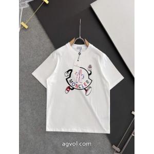 ブランド 偽物MONCLER半袖Tシャツ最高級品質 新作在庫希少 希少価値大