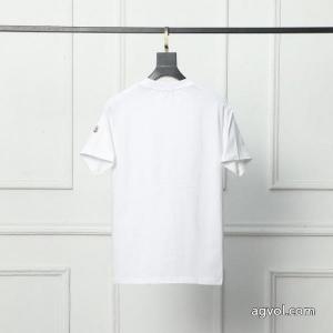 MONCLER偽 ブランド半袖Tシャツ新しい斬新なスタイル 夏季超人気アイテム 韓国高級服