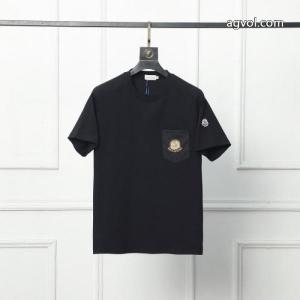 MONCLER偽 ブランド半袖Tシャツ新しい斬新なスタイル 夏季超人気アイテム 韓国高級服