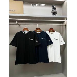 ホリデー限定 ロゴ入り新作  20262026の定番新品ブランド 偽物 激安半袖TシャツMONCLER