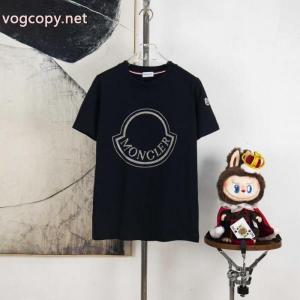 NEW新作  高級素材 セレブ愛用MONCLERスーパー コピー 安心半袖Tシャツ