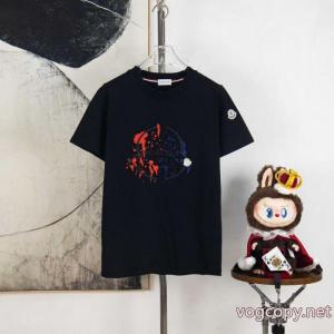 MONCLER半袖Tシャツ毎日安い値ブランド新作 新作在庫希少 高評価の人気品 コピー ブランド 通販
