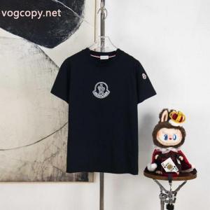 話題の新作 安い激安人気新作 定番人気MONCLER半袖Tシャツブランド コピー バック