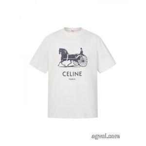 コピー 品 販売2026年度 流行フォルム 限定！人気オススメCELINE半袖Tシャツ