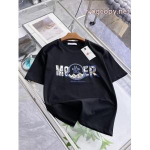 MONCLER半袖Tシャツ必要な一品 人気すぎて再入荷 新作限定めっちゃ綺麗色ブランド フェイク