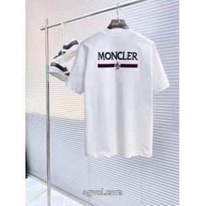 MONCLER半袖Tシャツ全国無料お買い得 定番人気のモデル 超人気国内発送コピー ブランド 通販 安心