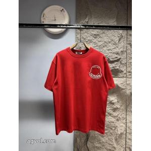 芸能人愛用 人気販売中 男女通用MONCLERコピー ブランド 優良半袖Tシャツ