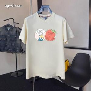ブランド 激安 サイト首胸ロゴ おしゃれ流行 夏の涼しい人気新作MONCLER半袖Tシャツ