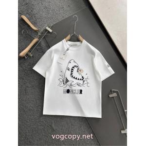ブランド 偽物 激安MONCLER秀作モデル 超人気高品質 上質なもの半袖Tシャツ