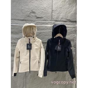 Monclerモンクレールレディースコート新型ソフトシェルスリムキャップアウトドアジャケット