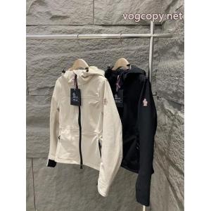 Monclerモンクレールレディースコート新型ソフトシェルスリムキャップアウトドアジャケット