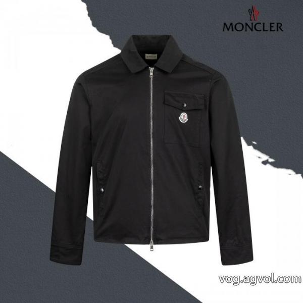 MONCLERモンクレールポケットロゴ刺繍ジッパージャケット 0
