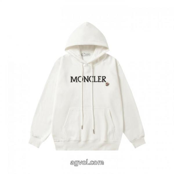 MONCLERベーシック4色刺繍連帽パーカー 4