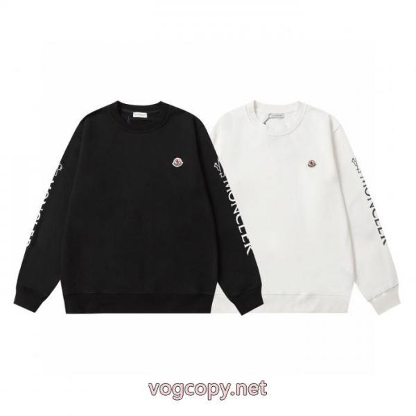 MONCLERプリントラウンドネックパーカー 5