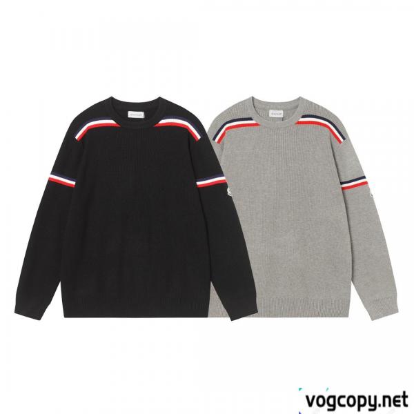 MONCLER25SS新作秋冬ヘッダー長袖セーターニット 0