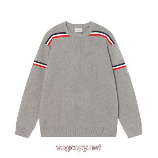 MONCLER25SS新作秋冬ヘッダー長袖セーターニット 2