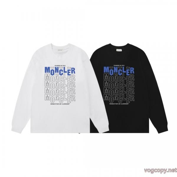 冬秋物先行発売 単品販売 オススメ商品MONCLER激安 通販 ブランド長袖Tシャツ 0