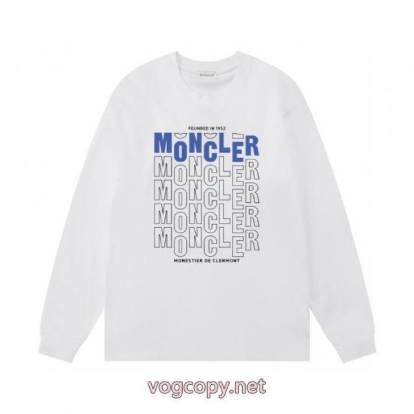 冬秋物先行発売 単品販売 オススメ商品MONCLER激安 通販 ブランド長袖Tシャツ 3
