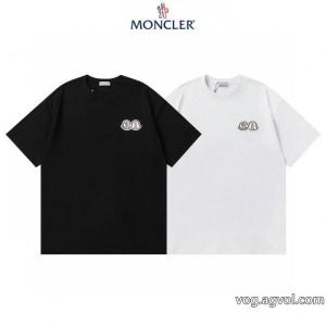 MONCLER半袖Tシャツ激安 ブランド最新ルック VIPセールでお得 カラバリ豊富