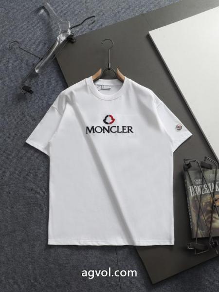 MONCLER偽物 ブランド 販売最安値挑戦中 人気セール高品質 ファッション半袖Tシャツ 5