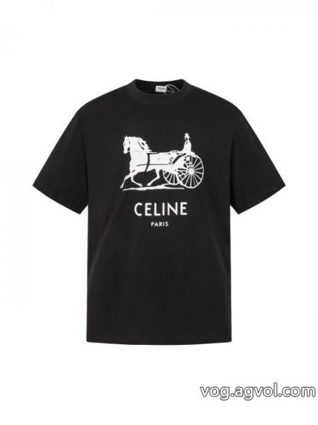 コピー 品 販売2026年度 流行フォルム 限定!人気オススメCELINE半袖Tシャツ 0