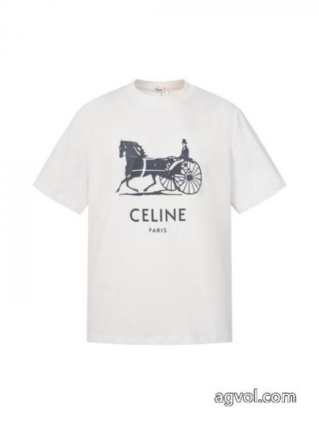 コピー 品 販売2026年度 流行フォルム 限定!人気オススメCELINE半袖Tシャツ 4