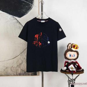 MONCLER半袖Tシャツ毎日安い値ブランド新作 新作在庫希少 高評価の人気品 コピー ブランド 通販