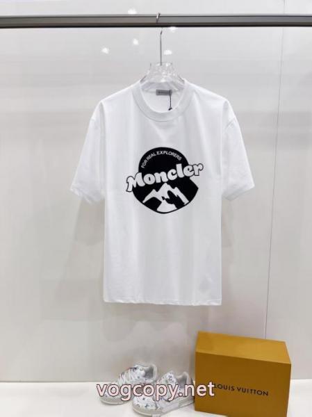 大注目日本未入荷 稀少*新品登場 セレブ風 MONCLERスーパー コピー 販売半袖Tシャツ 2