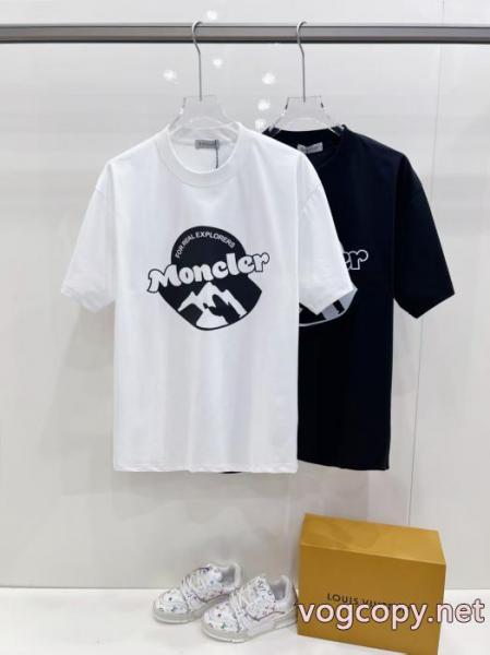 大注目日本未入荷 稀少*新品登場 セレブ風 MONCLERスーパー コピー 販売半袖Tシャツ 3