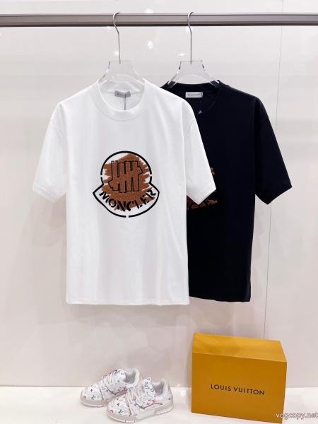 半袖TシャツMONCLER激安 ブランド 通販残り僅か 大人っぽく知的な 若々しい雰囲気 0