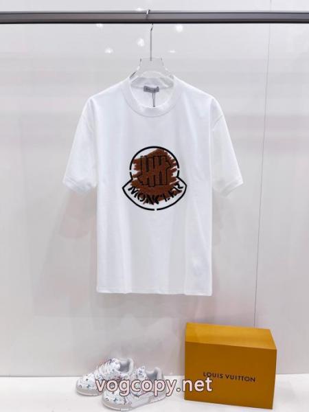 半袖TシャツMONCLER激安 ブランド 通販残り僅か 大人っぽく知的な 若々しい雰囲気 5