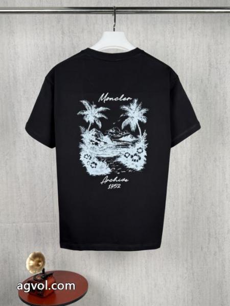 MONCLERスーパー コピー 安心半袖Tシャツ気持ちいい真夏日にぴったり 究極な着心地 即対応 1