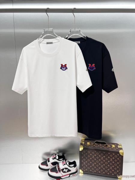 MONCLER大人気新作 旬デザイン ヘルシー 抜け感重視半袖Tシャツ偽 ブランド サイト 0