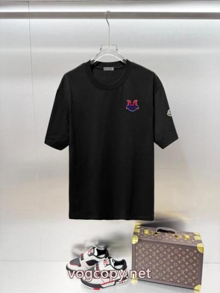 MONCLER大人気新作 旬デザイン ヘルシー 抜け感重視半袖Tシャツ偽 ブランド サイト 5
