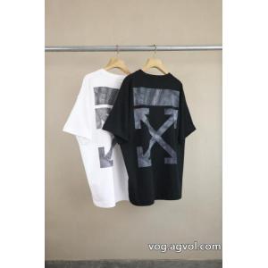 数量限定新作登場 数量限定&最新作 大胆なカジュアルダウンOff-White半袖Tシャツ激安 ブランド 通販